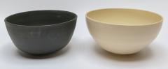 Forever Bowl in Blanc White and Noir Black by Style Union Home - 2390293
