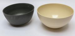 Forever Bowl in Blanc White and Noir Black by Style Union Home - 2390294