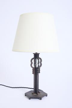 Forged Iron Table Lamp - 4776727