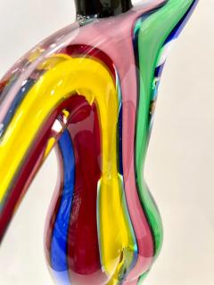 Formia Murano 1980s Italian Colorful Murano Glass Set 3 Ballet Dancers for Cosulich Interiors - 4283463