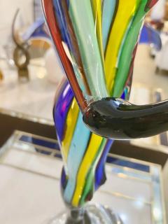Formia Murano 1980s Italian Colorful Murano Glass Set 3 Ballet Dancers for Cosulich Interiors - 4283465