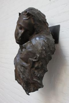 Fortini Cast Bronze Figural Relief Sculpture - 2530773