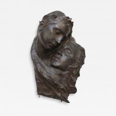 Fortini Cast Bronze Figural Relief Sculpture - 2532439