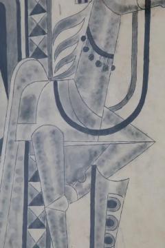 Fortunato Depero Depero Fortunato Painting Title Horse and Stained Glass Archive Certificate - 3676316