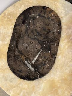 Fossilized Stone Charger Large - 3474848