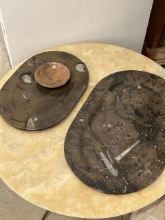 Fossilized Stone Charger Large - 3483212