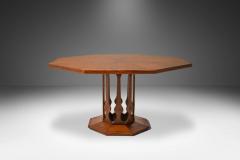 Foster McDavid Mid Century Modern Game Table Kitchenette Table in Walnut by Foster McDavid - 2990229