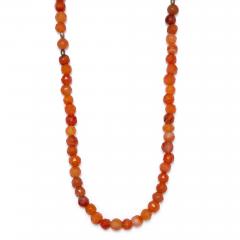 Four 12th Century Islamic semi precious stone bead chains - 3684843