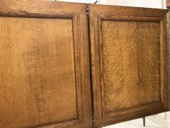 Four Door Tiger Oak Cabinet - 4465904