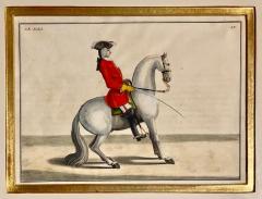 Four Engravings of Horse Riders L Aimable Le Joli Le Sanspareil Le Poupon - 2490957