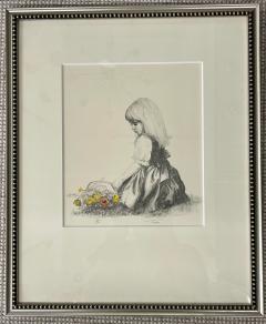 Four Framed Pencil Signed and Numbered Etchings Finely Framed and Matted - 2940950