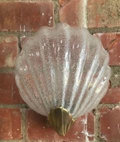 Four Murano Shell Sconces 1950s - 573996