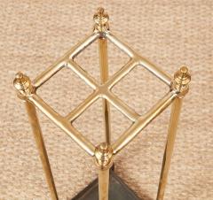 Four Section Brass and Iron Umbrella Stand - 4339959