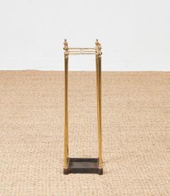 Four Section Brass and Iron Umbrella Stand - 4339961