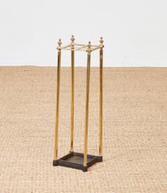 Four Section Brass and Iron Umbrella Stand - 4339963