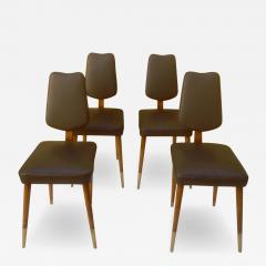 Four Stunning Italian 1950s Dining Chairs - 174648