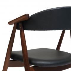 Four Unique Scandinavian Teak Dining Chairs - 3407102