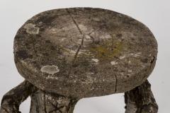 Four Vintage Faux Bois Stools - 1501088