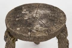 Four Vintage Faux Bois Stools - 1501094