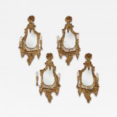 Four antique French girandoles in the Rococo style - 3403977