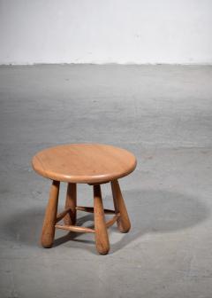 Four legged oak stool - 4510448