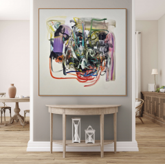 Fr d ric Prat Blanc Abstract painting 2023 - 3853523