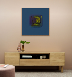 Fr d ric Prat Bleu Abstract painting 2023 - 3853520