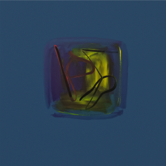 Fr d ric Prat Bleu Abstract painting 2023 - 3853522