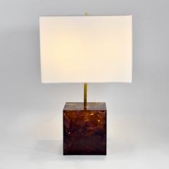 Fractal resin table lamp - 2821766