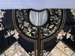 Frame Antique Chinese Embroidered Robe Qing Dynasty - 2208742