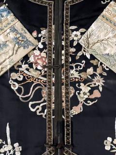 Frame Antique Chinese Embroidered Robe Qing Dynasty - 2208743