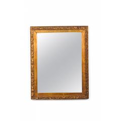 Framed American Victorian Style Giltwood Wall Mirror - 4734379
