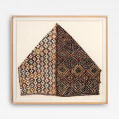 Framed Antique Woven Anatolian Storage Bag - 72352