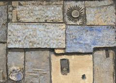 Framed Ceramic Wall Art of a French Village - 4365041