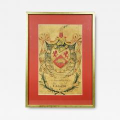 Framed Coat of Arms for Cassidy - 3917527