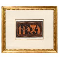 Framed Engraving By Sir William Hamilton - 4330238
