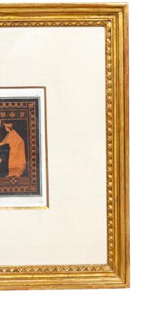 Framed Engraving By Sir William Hamilton - 4330349