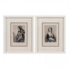 Framed Engravings of English Queens - 1548462