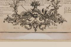 Framed Italian Neo Classic Engravings of an Ionic Base Pedestal Diagram - 4672191