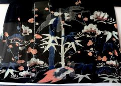 Framed Japanese Ceremonial Kimono Yuzen Dye - 1732175