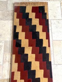 Framed Large Nazca Wari Textile Panel with Geometrical Design - 3252095