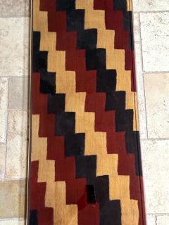 Framed Large Nazca Wari Textile Panel with Geometrical Design - 3252096