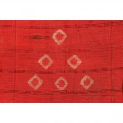 Framed Large Pre Columbian Textile with Tie Dye Design Wari Culture - 4289126