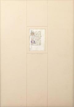 Framed Late 15th Century Illuminated Book of Hours Manuscript - 4099940