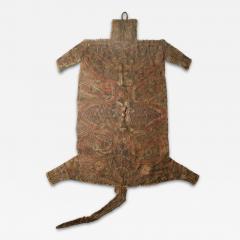 Framed Mafo embroidered Leopard skin guop ngui koko Bamileke People - 4757852