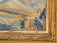 Framed Oil On Canvas Still Life With Wine Bottle - 4140220