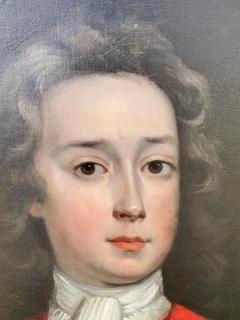 Framed Oil on Canvas of a Young Man Attributed to James Maubert - 4130808