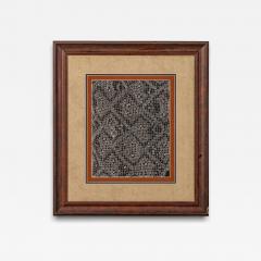 Framed Pre Columbian Gauze Textile Panel Chancay Culture - 4289342