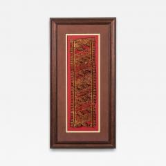 Framed Pre Columbian Woven Textile Fragment from Chimu Chancay Culture - 4289061