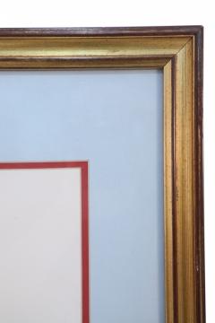 Framed Still Life Illustration Of Yellow Flowers Purple Wisteria Vines - 3175021